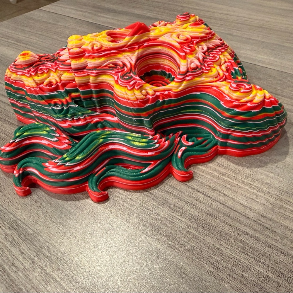 Colorful Skull Wall Art - Picture 3 of 4